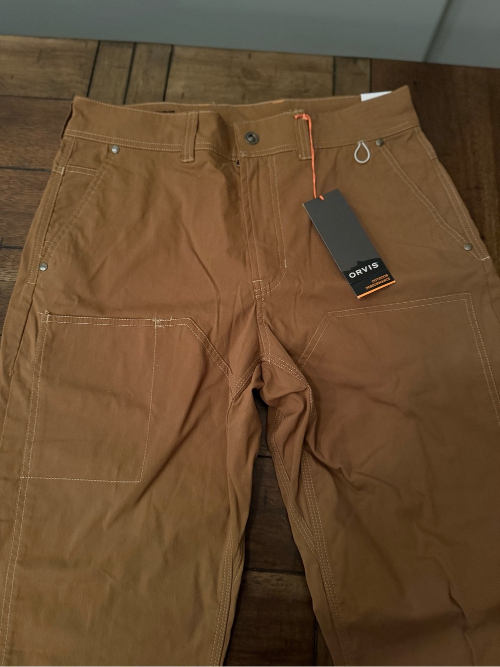 Orvis Men's Tan Work Chinos